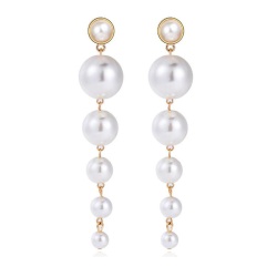 Сережки Перлинна нитка