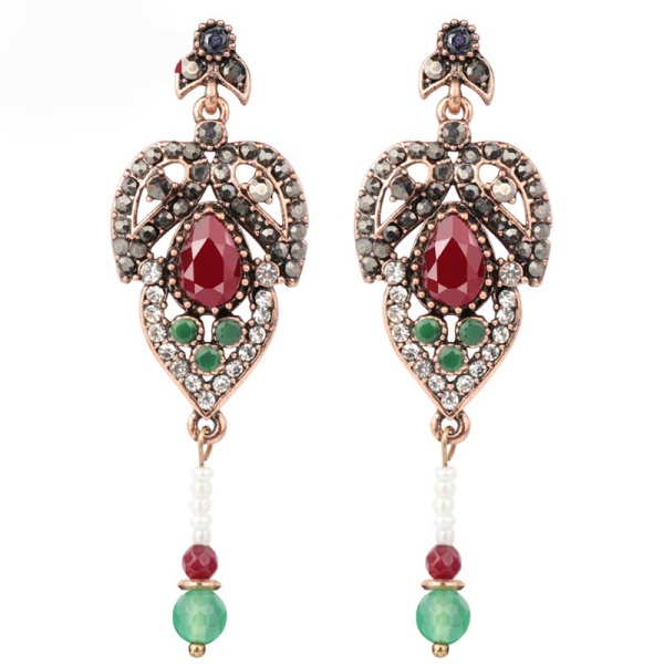 Серьги подвески в турецком стиле lan-3419