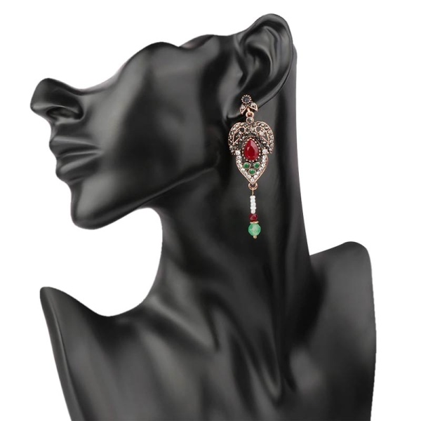 Серьги подвески в турецком стиле lan-3419