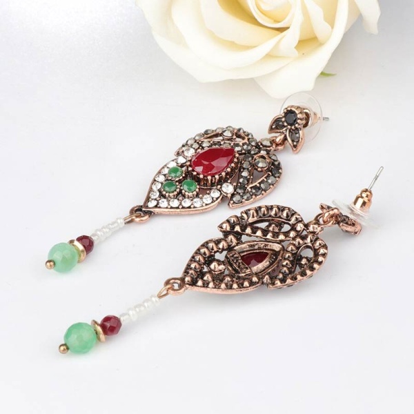 Серьги подвески в турецком стиле lan-3419