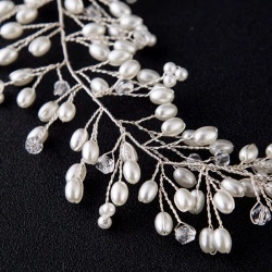 Венок на голову из ювелирной проволоки Королевский