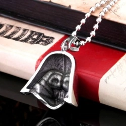 Кулон с цепочкой из стали Дарт Вейдер Звёздные войны