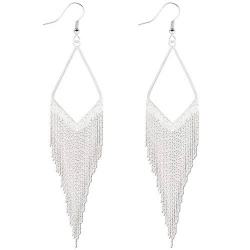 Длинные серьги водопад Клеопатры