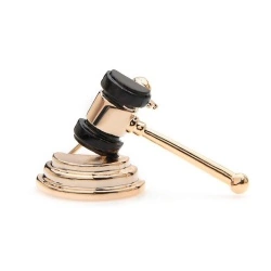 Брошка молоток судді