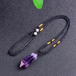 Великий кулон Аметист кристал