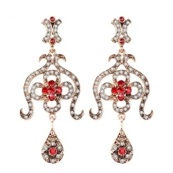 Восточные серьги в турецком стиле Нур