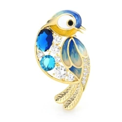 Премиум брошь Птичка lan-2808