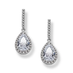 Золота підвіска з фіанітами.