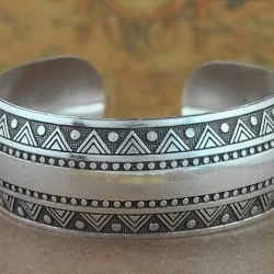 Металевий браслет Етніка бохо