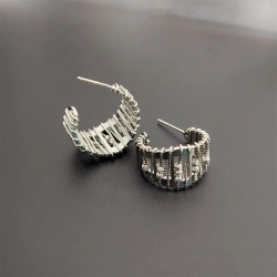 Серьги дизайн нити lan-3111