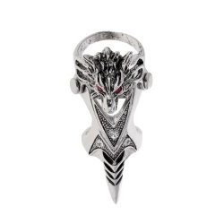 Кольцо на весь палец Волк