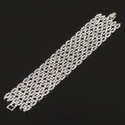 Вечерний браслет с кристаллами Сияющий lan-3181