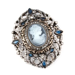 Брошь в турецком стиле Камея Элит