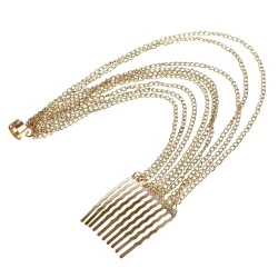 Кафф Гребешок для волос с цепочками Lilu