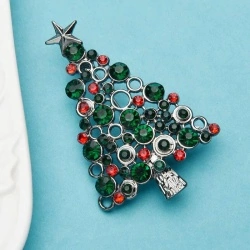 Брошка новорічна Ялинка стиль