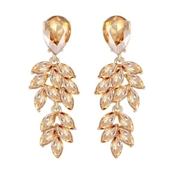 Серьги с камнями Кэйтлин