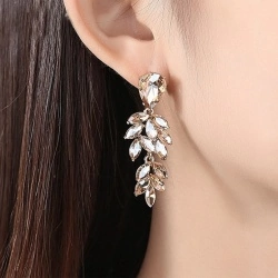 Серьги с камнями Кэйтлин