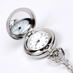 Часы кулон на цепочке Птички