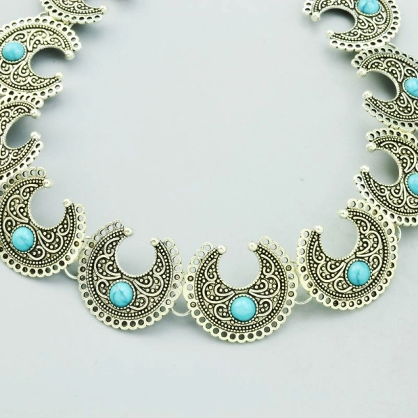 Чокер металлический в бохо стиле орнамент lan-740