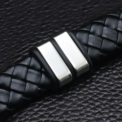 Чоловічий шкіряний браслет Kossa