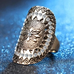 Кольцо Джансу бронзового цвета