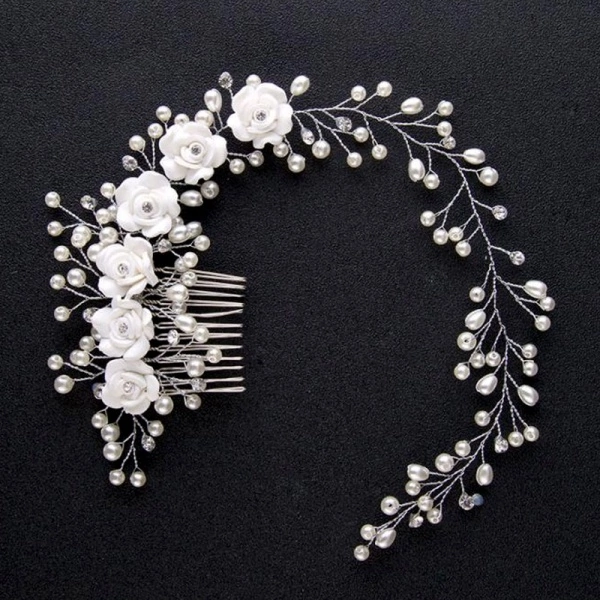 Гребінець для волосся Весільна зачіска