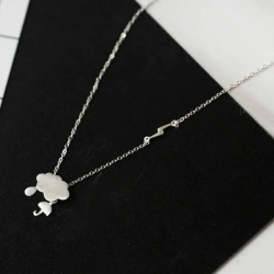 Цепочка на шею Дождевая тучка lan-2826