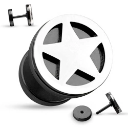 Фейк плаги обманки из стали Spikes Звезда PSFX-93