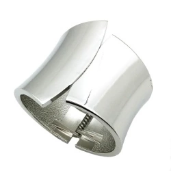 Металлический браслет гладкая Асимметрия