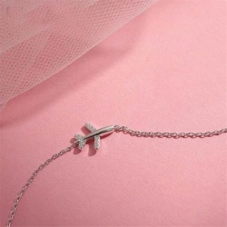 Браслет ланцюжок з Літаком lan-2828