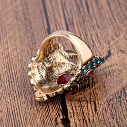 Кольцо с камнями Айлин