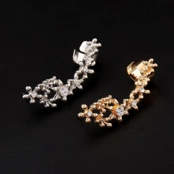 Кафф с кристаллами Букетик