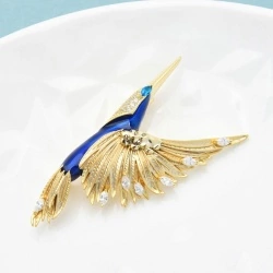 Брошка Колібрі