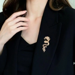 Брошь Дракон lan-2936