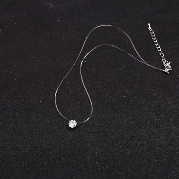 Кулон невидимка на леске Кристаллик