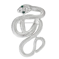 Брошка Змія класик lan-3041