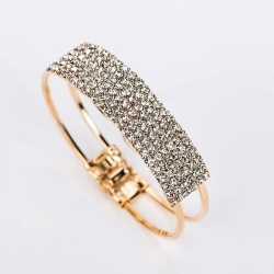 Браслет с кристаллами Вечерний стиль