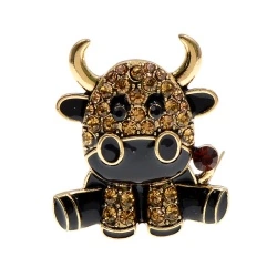 Брош Бик. Символ 2021 Нового Року