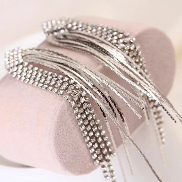 Длинные серьги висюльки lan-3350