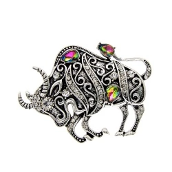 Брошка іспанська Бик. Символ 2021 Нового Року