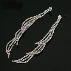 Вечерние серьги Веточки lan-3352