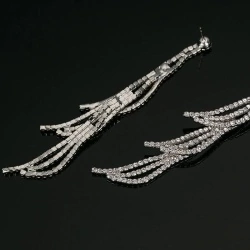 Вечерние серьги Веточки lan-3352