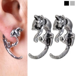 Серьги гвоздики Котики