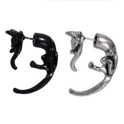 Серьги гвоздики Котики