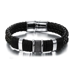 Кожаный браслет Джордан