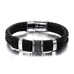 Шкіряний браслет Джордан