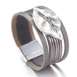 Жіночий шкіряний браслет lan-2838.