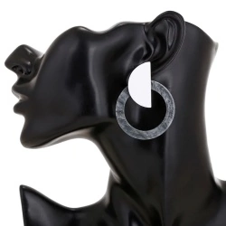 Сережки каблучки Gabbi