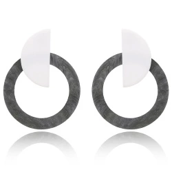 Сережки каблучки Gabbi