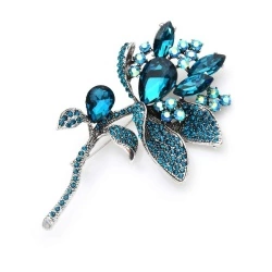 Брошь сияющий Цветок
